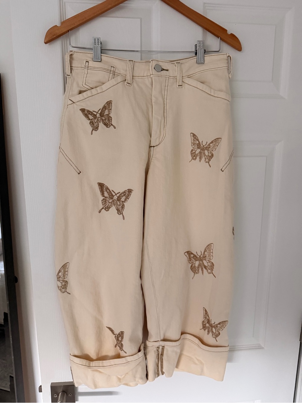 Pilcro Kayden High-Rise Carpenter Barrel Jeans 27P